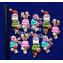 Molde Silicona navidad barquillo helados ice cream para llavero 4