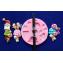 Molde Silicona navidad barquillo helados ice cream para llavero 5
