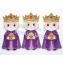 Reyes Magos Navidad Figuras En Foamy 23cm Goma Eva Apliques Arma 4