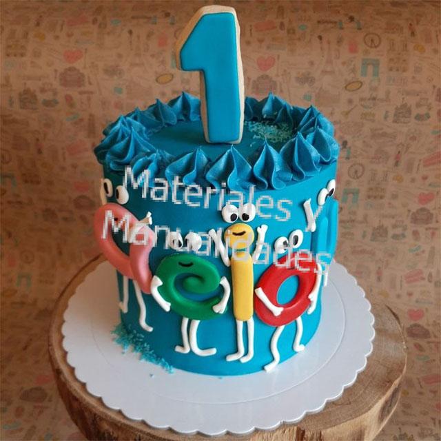 Cortador en metal vocales para decorar tortas porcelanicrón llavero apliques