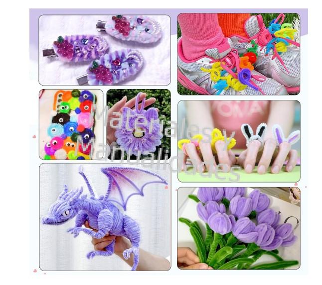 Limpiapipas para flores y manualidades