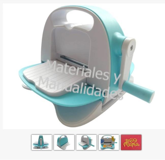 La MAQUINA DE CORTE MINI fomi plantillas troquel papel tarjeteria