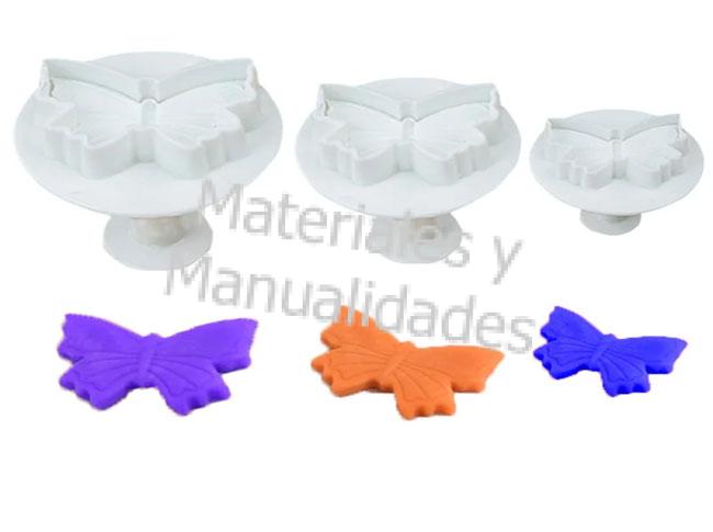 mariposas decoracion de pastel molde expulsor