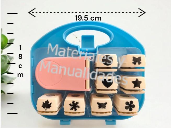 Estuche caja x8 troqueles para eva foamy