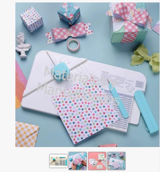 Tabla perforadora para sobres cajas y lazos