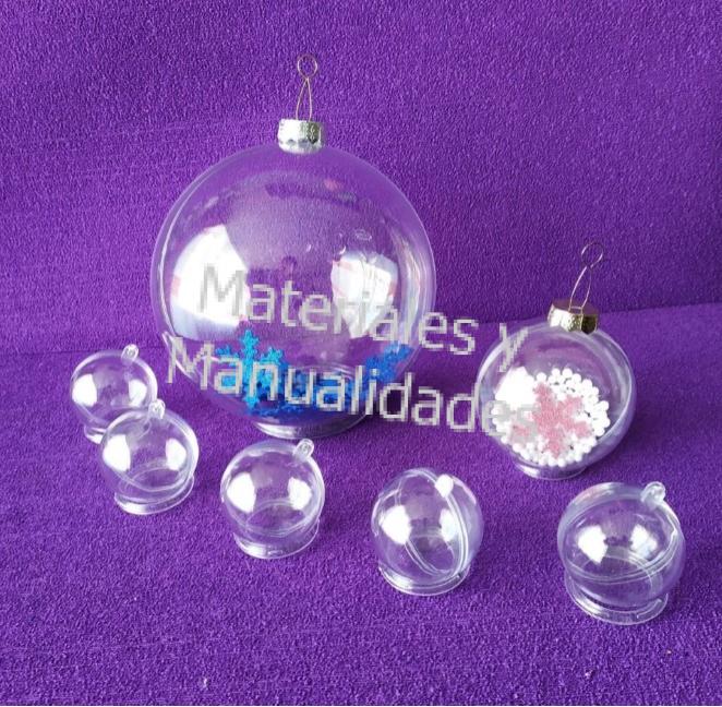  Materiales para manualidades y decoracion  base Argolla acrílica