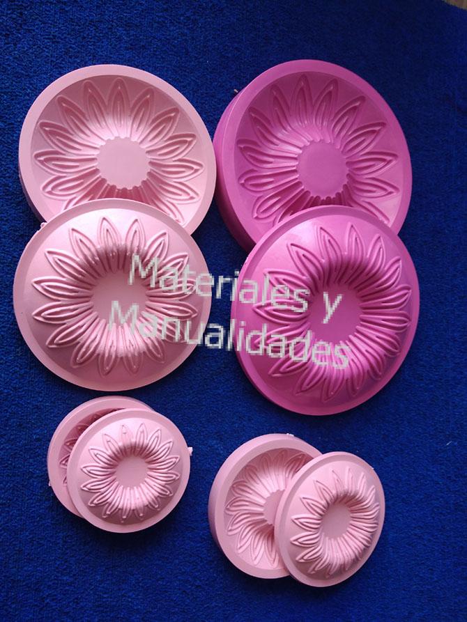 Moldes Para foamy Girasol de 10 cm Manualidades En Fomy Arreglos Florales