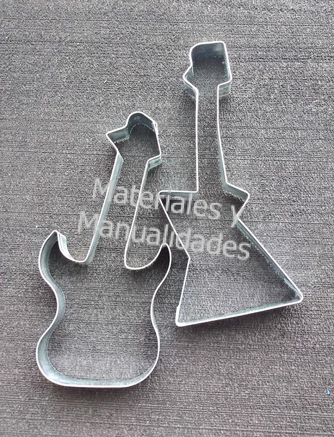 guitarra para decorar pasta fria manualidades