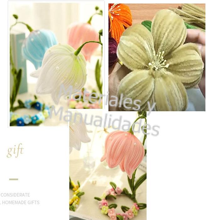 LimpiaPipas para flores elegantes Tiras Hilos Alambre