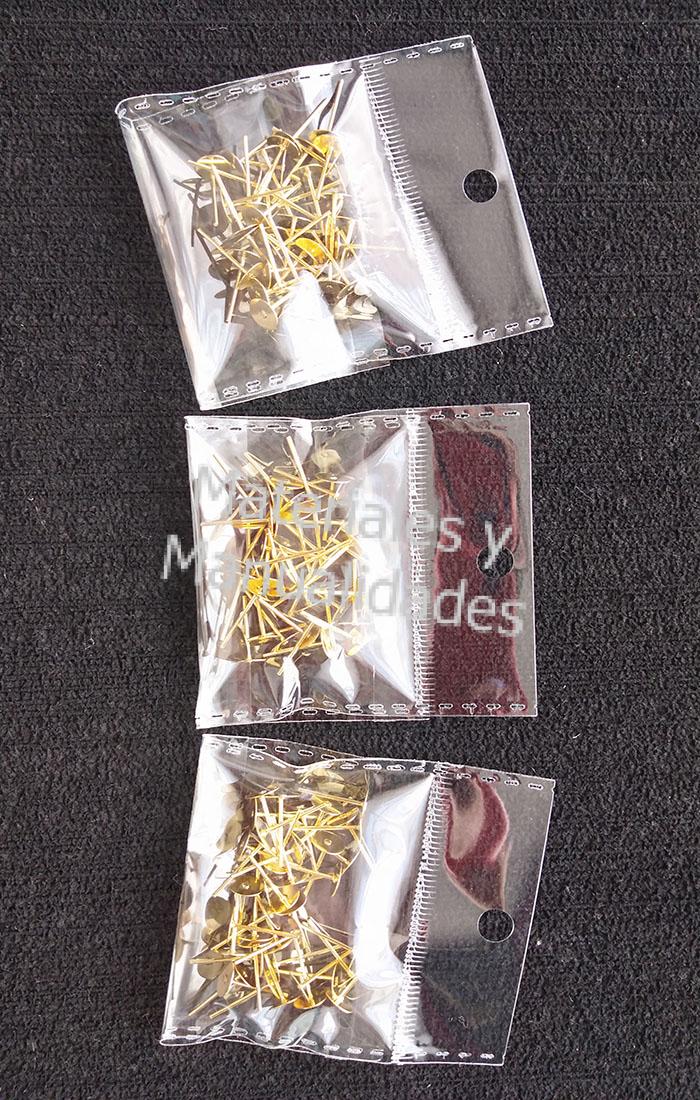 topes para aretes bisuteria alambrismo topos 