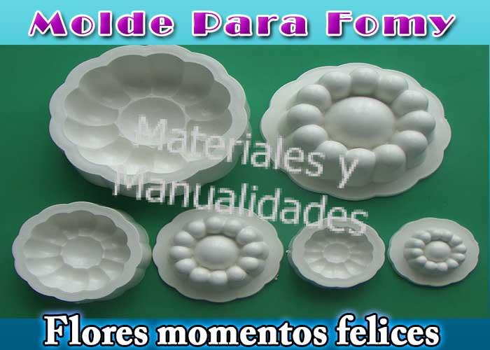 Moldes Para foamy botón girasol  o gelatina