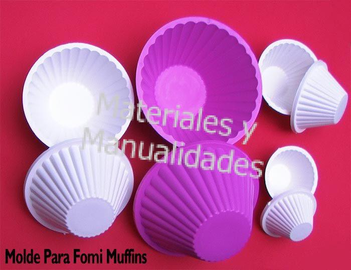 Molde Para Termoformar foami Goma Eva Cupcake Muffins Minitorta