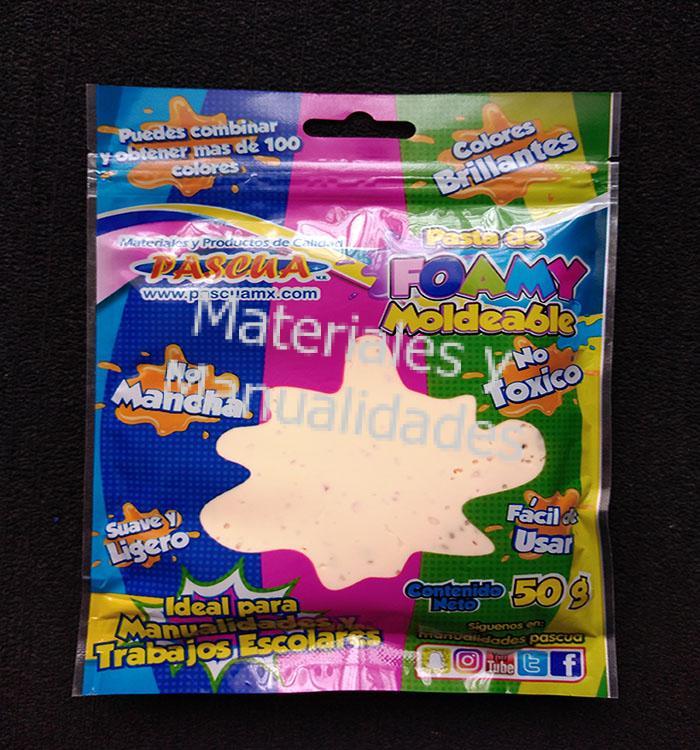 PASTA DE FOAMY MOLDEABLE PARA MANUALIDADES GOMA EVA, MATERIALES PARA