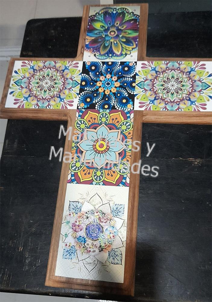 mandalas adhesivas flores figuras laminas stickert impresas