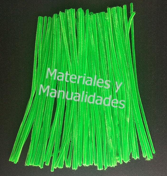 limpia pipas para tallos de floristeria verde limon chelines