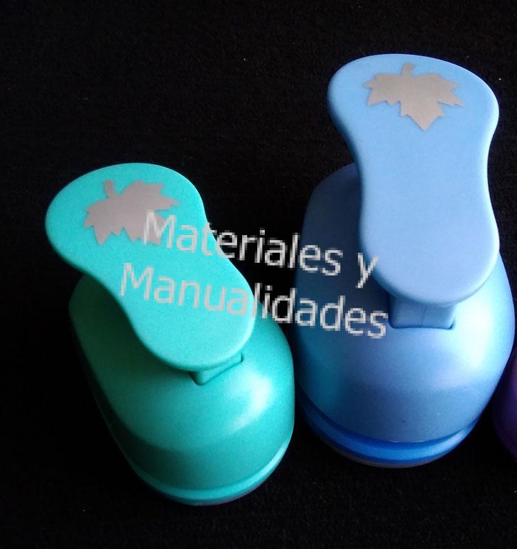 Perforadoras Frizadoras para foamy papel Hojas de Arce Navidad