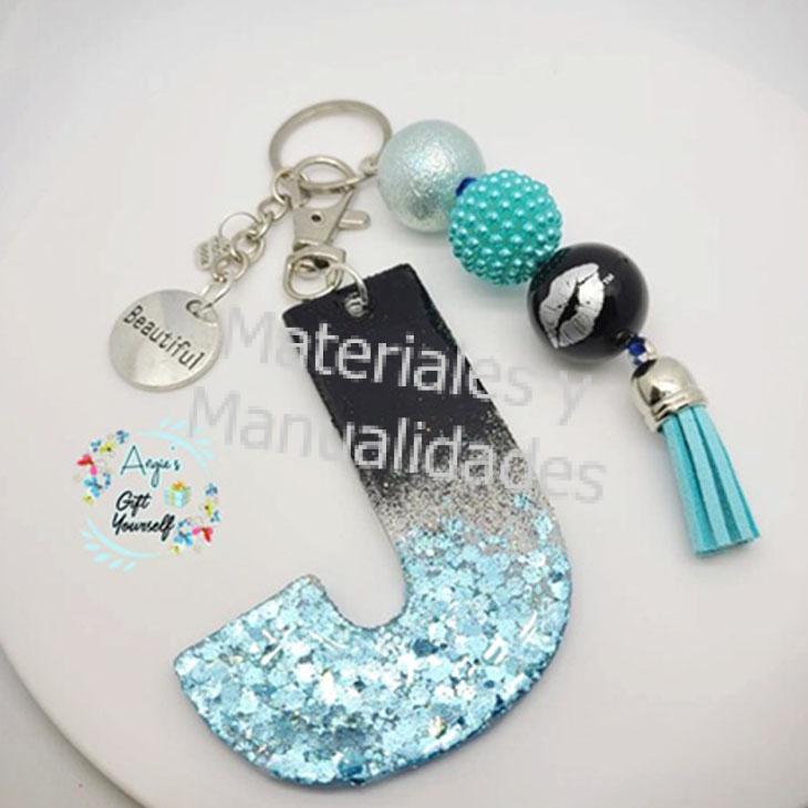 mosqueton accesorios para llaveros de cristal epoxica