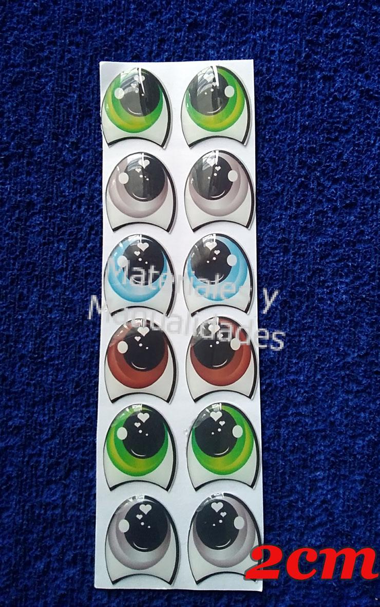 ojos adhesivos para manualidades navidad pesebre