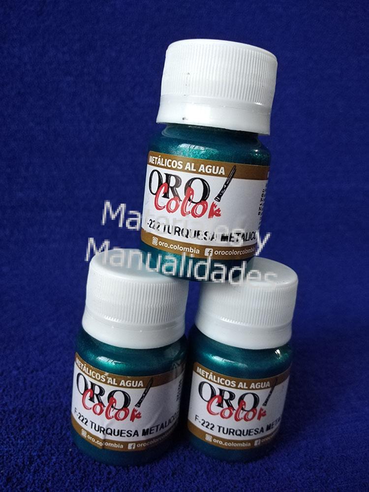 Pintura Acrilica Azul Metalizada 30 ML