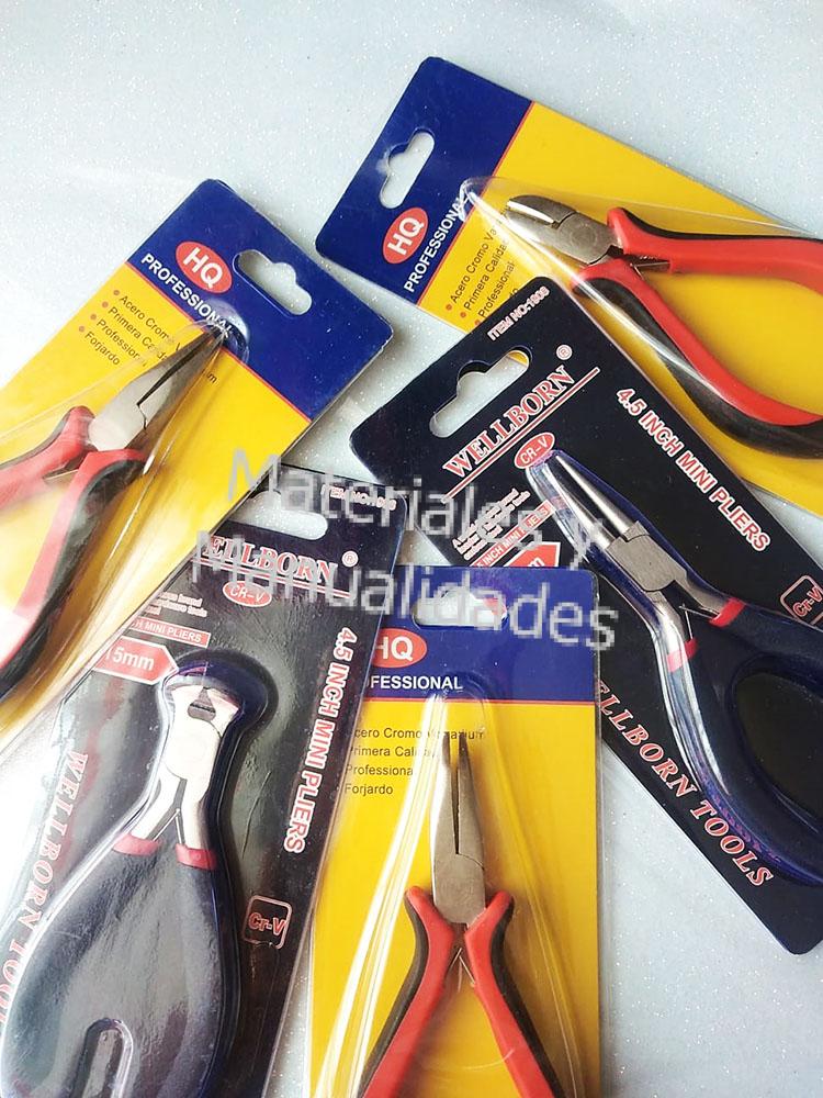 Set 5 Alicates para bisutería y joyería y floristeria