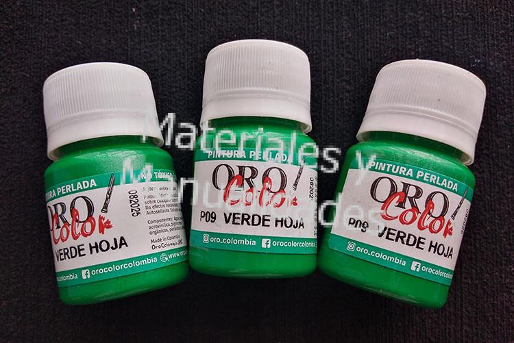 PINTURA PERLADA BLACO PERLA DE 30ML AUTO-SELLANTE CON ACABADO NACARADO ...