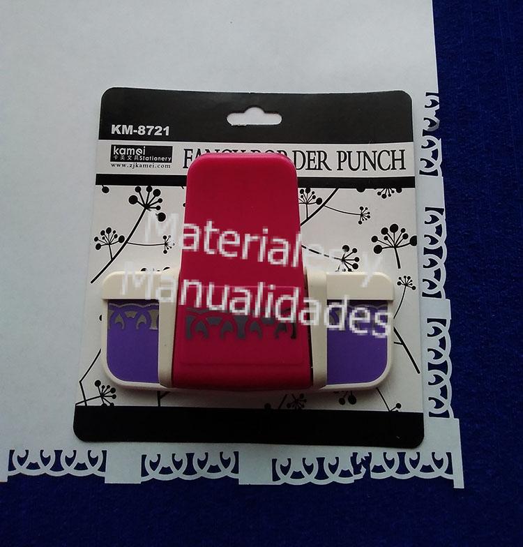 Troquel para goma eva Perforadora de bordes Sacabocados Para tarjetería