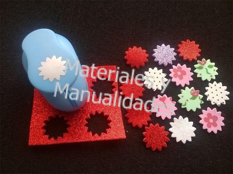Troquel para papel foami Perforadora para goma eva margarita flor