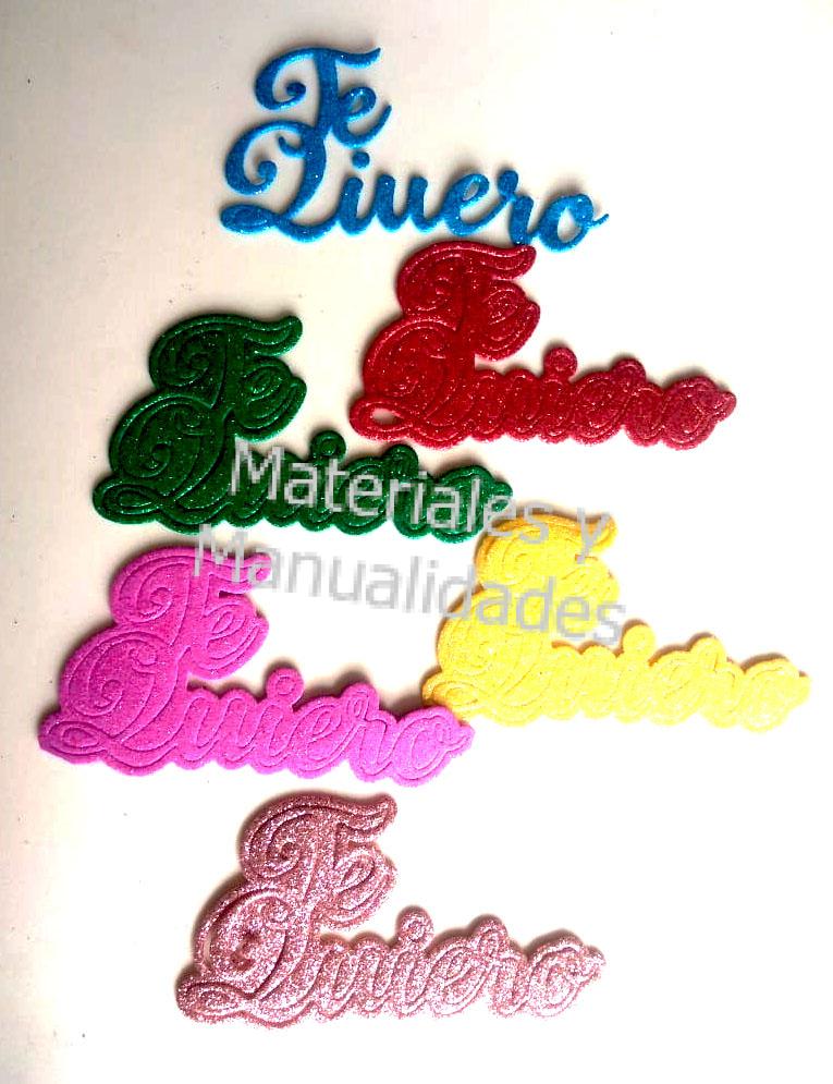figuras en goma eva lindo dia apliques para cajas y empaques