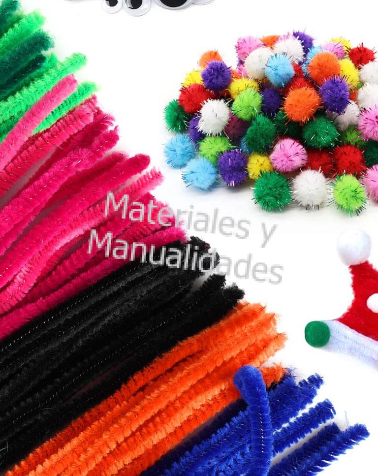 CHELINES LIMPIAPIPAS PARA FLORES ADORNOS PARA DECORACION NAVIDAD ADORNOS DE  MUÑECOS TIRAS DE HILOS COLORES, MATERIALES PARA MANUALIDADES EN MASA  FLEXIBLE FOAMY GOMA EVA PASTILLAJE Y DECORACIÓN DE TORTAS