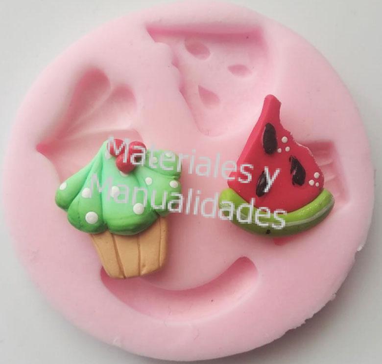 Molde en silicona para aretes helado, paleta de agua, muffins,donna