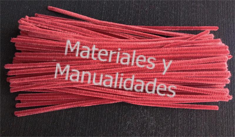 alambre gamuzado Limpia pipas para flores Chelines Gamuzados Verde pastel