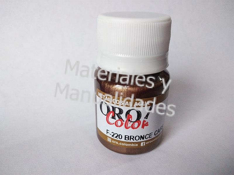 Pinturas Acrílicas dorados Al Frío de agua