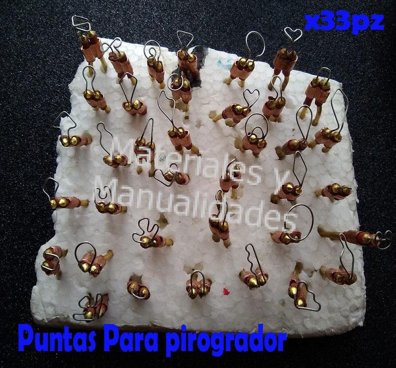 Puntas Para Pirograbador pirografo Pirograbado foami 