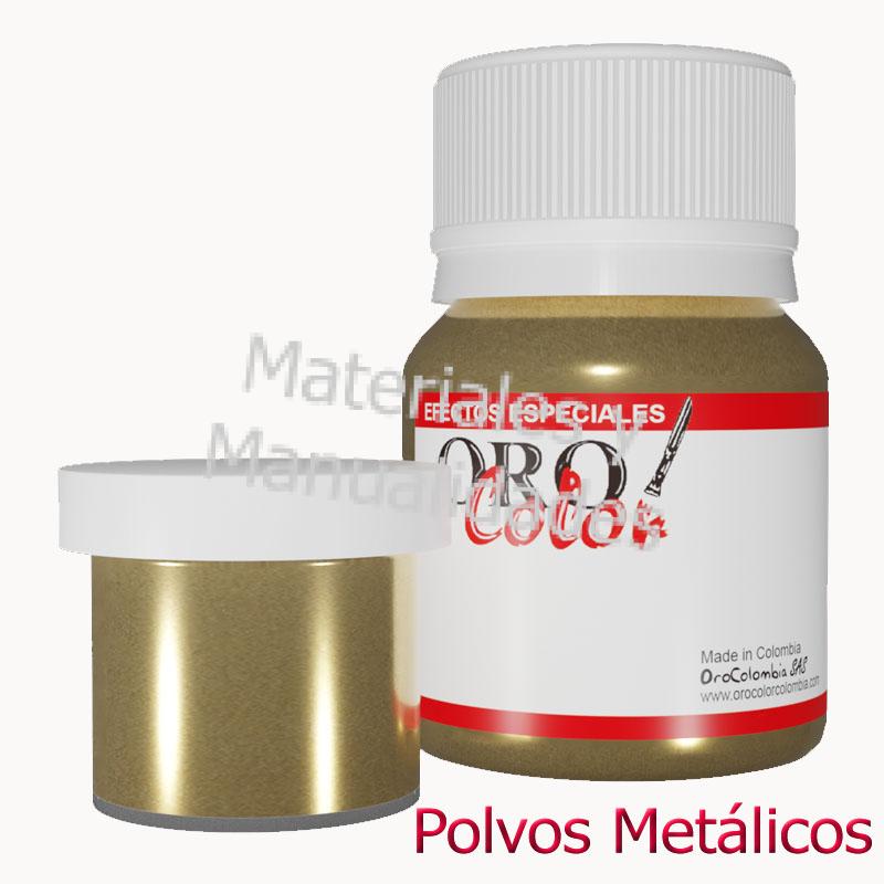 Polvos metalicos oro minero oro bronce y plata para manualidades