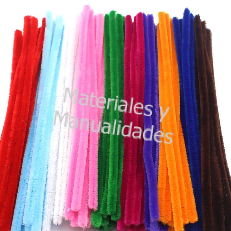  Chelines Gamuzados tono Verde Pasto para Decoración de muñecos 