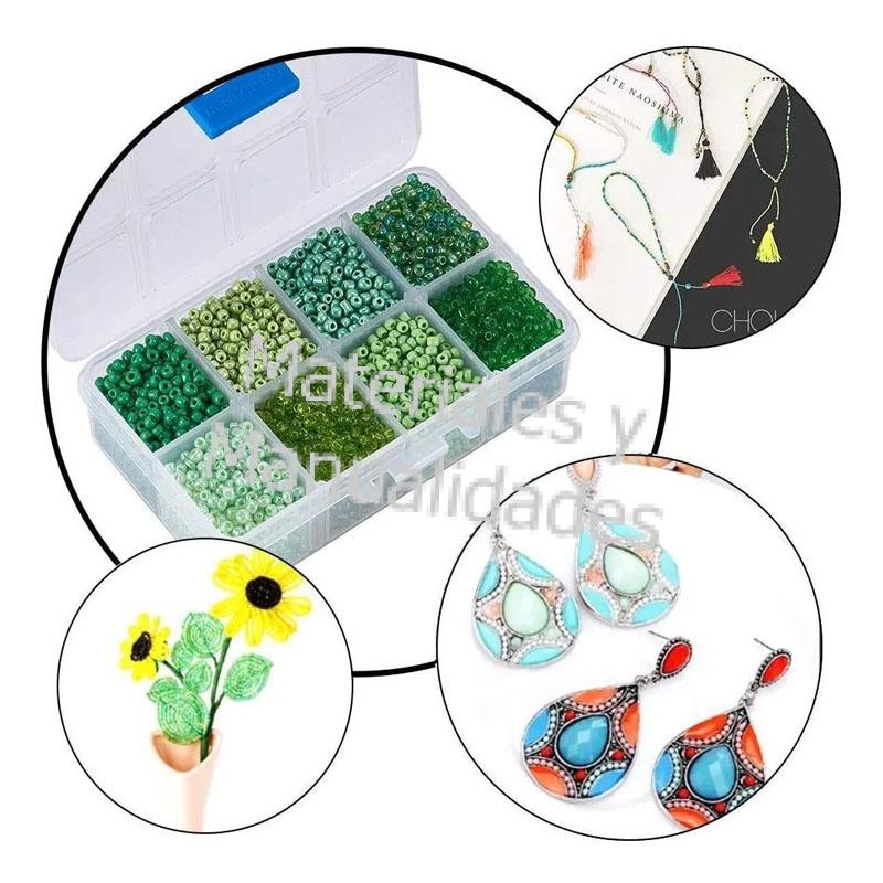 mostacilla para decorar manualidades bisuteria manillas