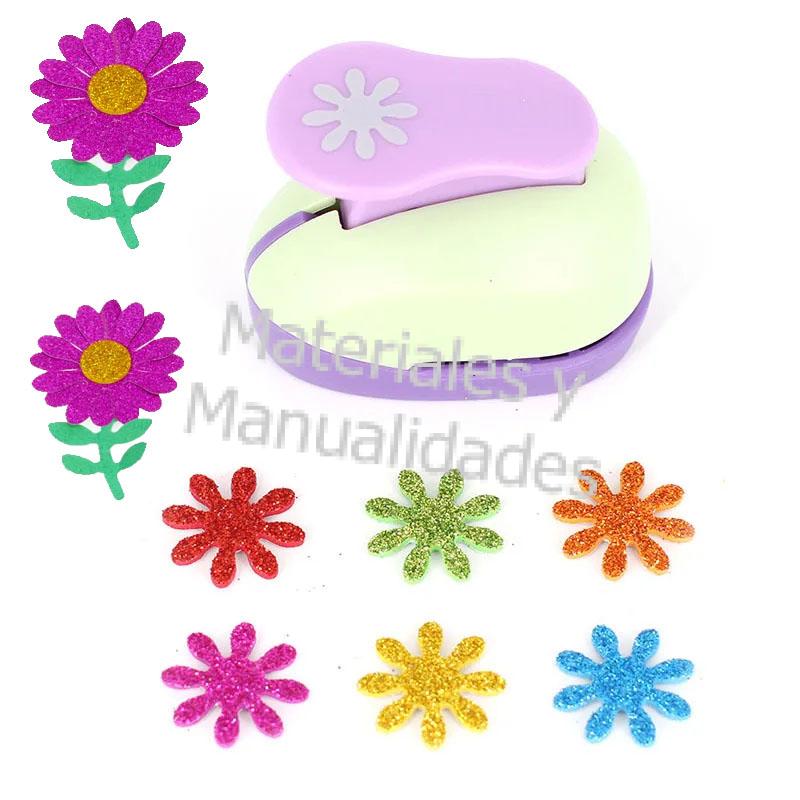 Perforadora Para Eva Fomi Flores Margarita de 2.5 cm Cortador Sacabocados