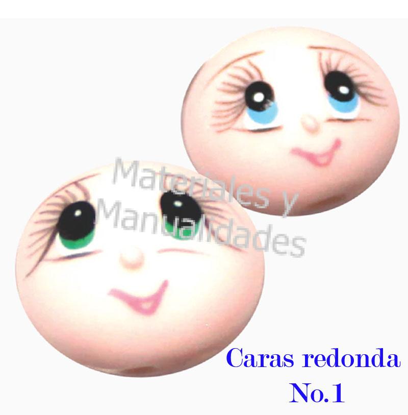 caras maquilaldas para muñecosy recordatorios en porcelanicron