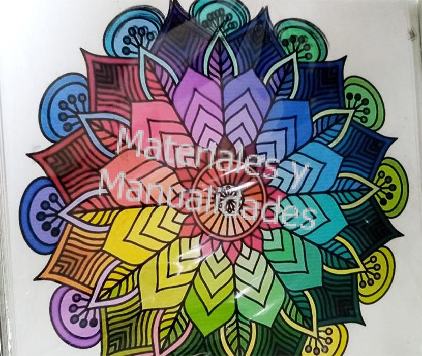 Mandalas Lámina Adhesivos para manualidades