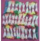 36 Pistilos de Nylon unicolor para floristería pastillaje manual 2