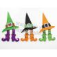 Adornos brillantes eva para fiesta halloween sombrero con botas 4