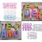 Cortador De abecedario 5 cm letras molde pastillaje fondant past 3