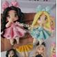 Molde en Silicona muñecas x2 de 7cm para pasta flexible 3