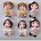 Molde en silicona zapaticos para muñecas princesas y apliques en 4