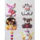 Molde para foami multi-animal y apliques para fomi foami 4