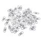 Ganchos Giratorios conector de 10mm Anillo Giratorio plateado 3