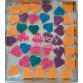 Cortador plástico de corazón rizado para galletas repostería y m 3