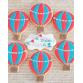 Globo aerostático x3 Cortador de Galletas y decorar pasta 4
