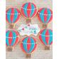 Globo aerostático x3 Cortador de Galletas y decorar pasta 4