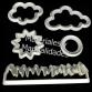 Cortador de nubes molde Para tortas cupcakes fondant y galleta 2